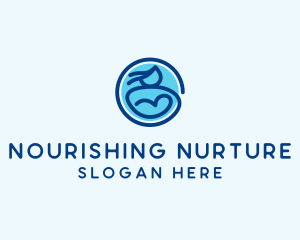 Baby Fertility Mother logo design