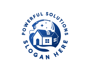 Home Power Wash  logo design