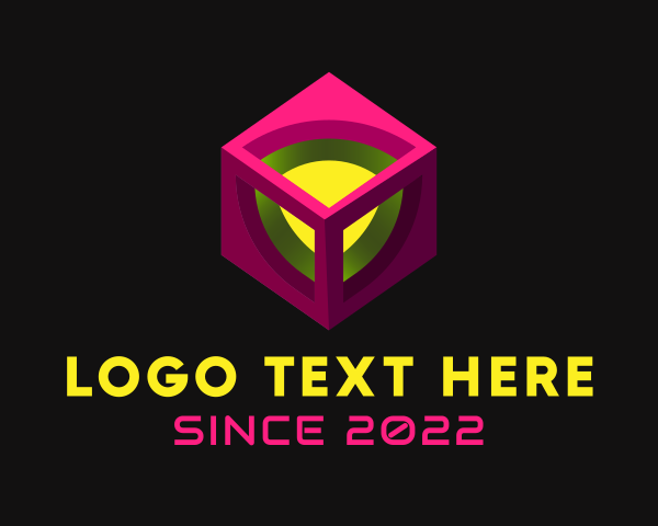 Cube logo example 1