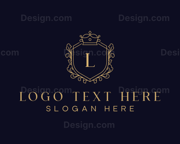 Decorative Royal Crown Logo