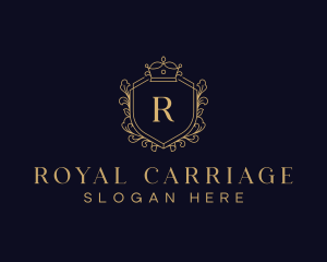 Decorative Royal Crown logo design