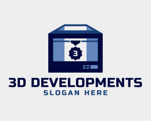 Laser 3D Printer logo