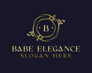 Elegant Floral Jewelry logo design