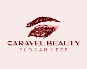 Eyebrows Beauty Fashion logo design