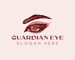 Eyebrows Beauty Fashion logo design