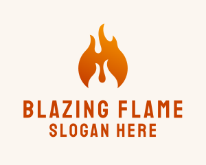 Fire Energy Fuel  logo design