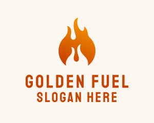 Fire Energy Fuel  logo design