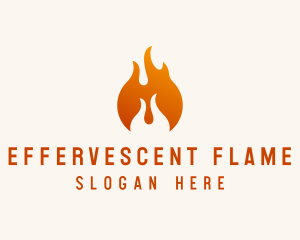 Fire Energy Fuel  logo design