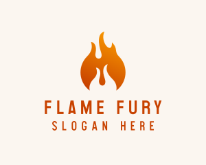 Fire Energy Fuel  logo design