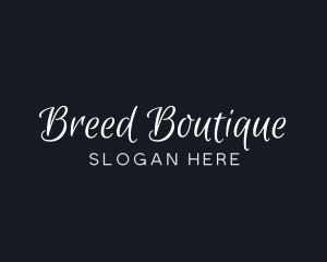 Stylish Minimalist Boutique logo design