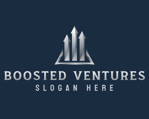 Arrow Triangle Investment logo design