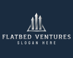 Arrow Triangle Investment logo design