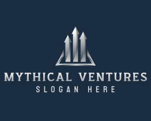 Arrow Triangle Investment logo design