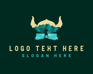 Viking Warrior Scenery logo