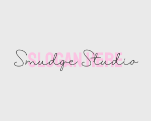 Makeup Fashion Wordmark logo