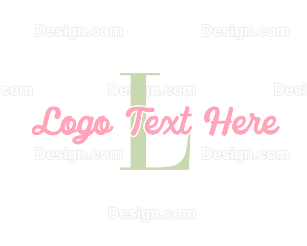 Generic Cute Script Logo