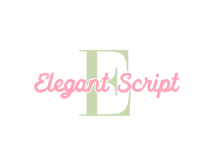 Generic Cute Script logo design