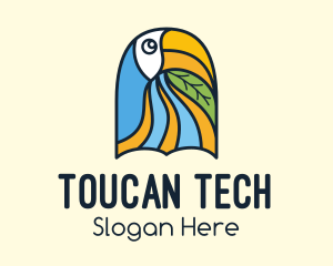 Toucan Bird Sanctuary logo design