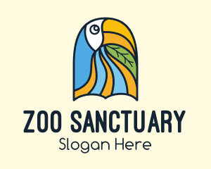 Toucan Bird Sanctuary logo design