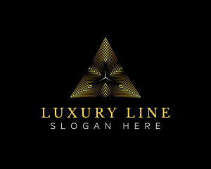 Luxury Pyramid Finance logo design