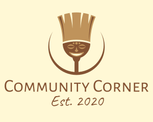 Tribal Broom Art logo
