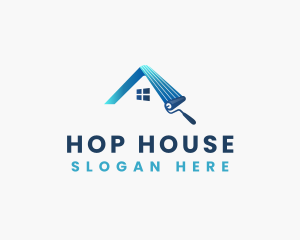 House Painter Renovation logo design