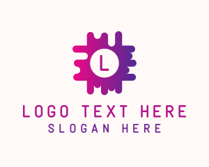 Gradient Puzzle Business  logo