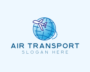 Travel Jet Plane logo design