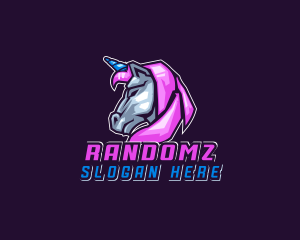 Unicorn Gamer Stallion logo