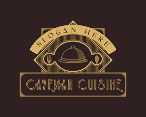 Cloche Cuisine Diner logo design