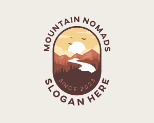 Mountain Peak Tourism logo design