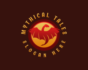 Mythical Dragon Beast logo design