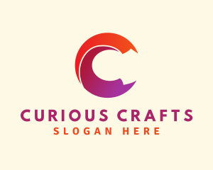Ribbon Crafts Letter C logo