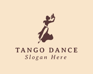 Sexy Lady Dancing  logo design