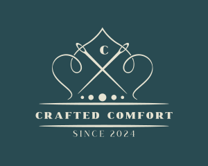 Knitting Handmade Tailor logo design