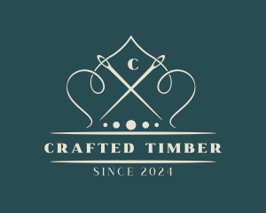 Knitting Handmade Tailor logo design