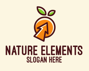 Natural Orange Select  logo design