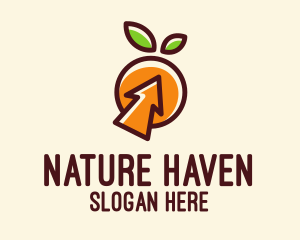 Natural Orange Select  logo design