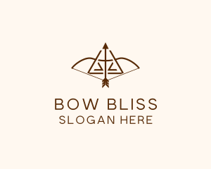 Bow Arrow Archery logo design