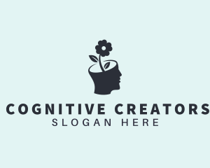 Flower Head Therapy  logo design