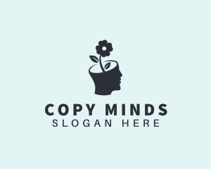 Flower Head Therapy  logo design