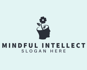 Flower Head Therapy  logo design