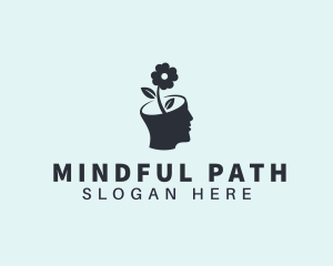 Flower Head Therapy  logo design