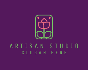 Eco Flower Spa logo design