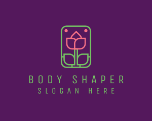 Eco Flower Spa logo design