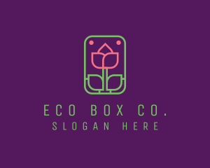 Eco Flower Spa logo design