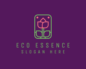 Eco Flower Spa logo design