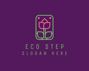 Eco Flower Spa logo design