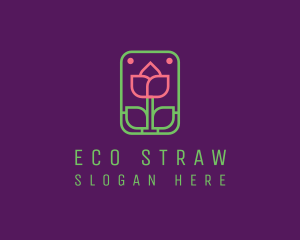 Eco Flower Spa logo design