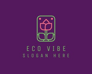 Eco Flower Spa logo design